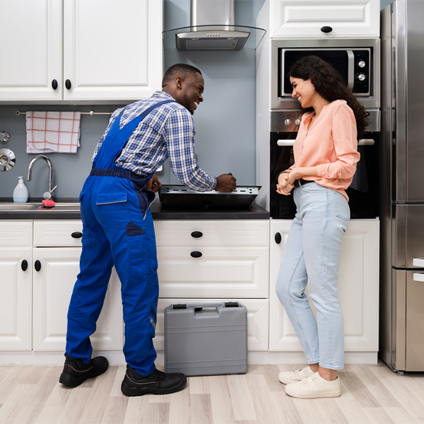 how long does it typically take to complete cooktop repair services in Whitesville